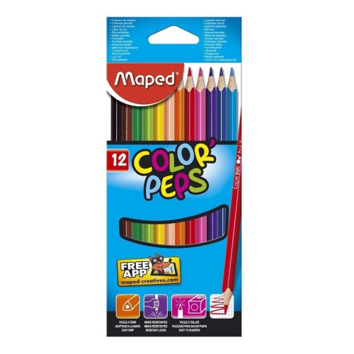 LAPICES MAPED X 12 COLORES