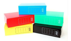 CAJAS ARCHIVO PLASTICAS 12 CM - COLORES SURTIDOS