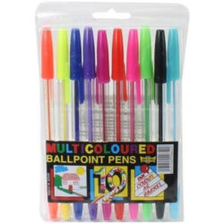 BOLIGRAFOS ECONOMICOS X 10 UNIDADES