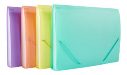 CLASIFICADOR PLASTICO A4 - COLORES SURTIDOS