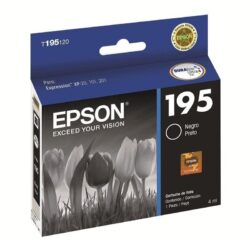 CARTUCHO EPSON 195 NEGRO ORIGINAL