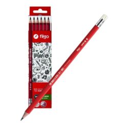 LAPIZ NEGRO GRAFITO - FILGO CON GOMA