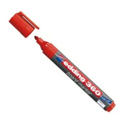 MARCADOR PIZARRA EDDING 360 ROJO