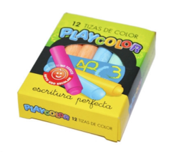 TIZAS PLAYCOLOR - X 12 UNIDADES - COLOR