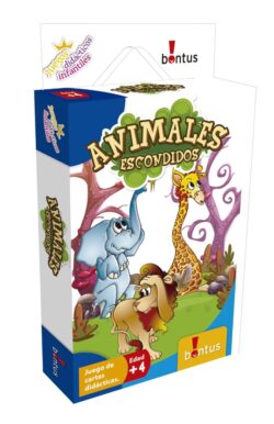 ANIMALES ESCONDIDOS - BONTUS - JUEGO DE CARTAS
